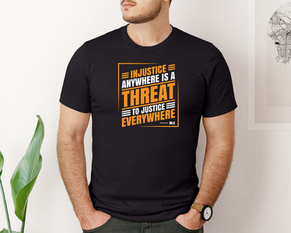 brand:Bella Canvas|color:Black|Martin Luther King Jr Quotes Mlk T Shirt 5 Graphic T-Shirt
