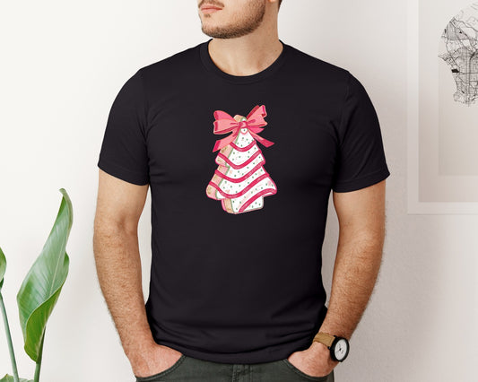 Christmas Tree Cake Coquette 5 Graphic T-Shirt