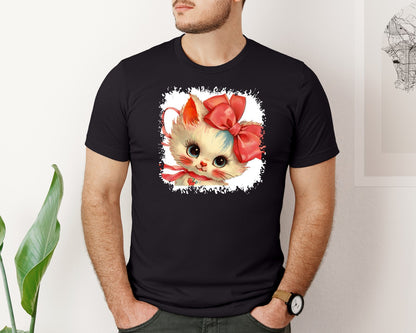brand:Bella Canvas|color:Black|Vintage Valentine Square Tshirt 27 Graphic T-Shirt