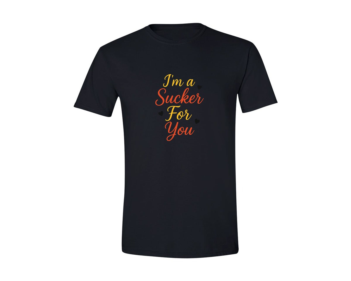 brand:Generic|color:Black|Im A Sucker For You 13 Graphic T-Shirt