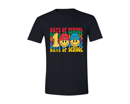 brand:Generic|color:Black|100 Days Of School Retro 100th Day