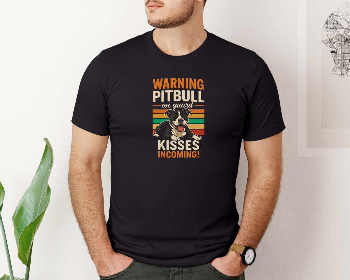 brand:Bella Canvas|color:Black|Pitbull T Shirt Graphic Design 2 Graphic T-Shirt