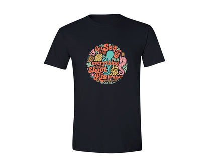 brand:Generic|color:Black|Christian Summer Religious Beach Graphic T-Shirt