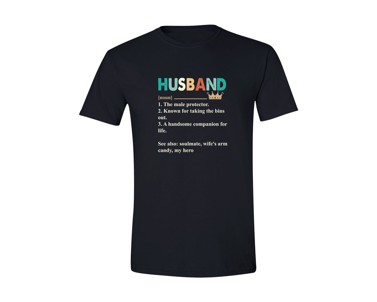 brand:Generic|color:Black|Husband Definition Fathers Day
