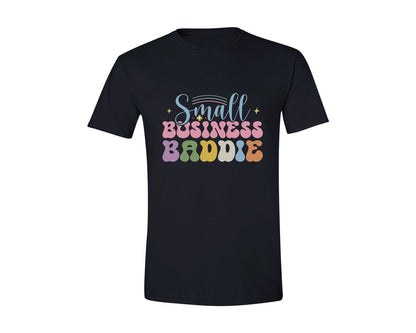 brand:Generic|color:Black|Small Business Baddie Graphic T-Shirt