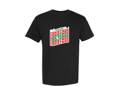 brand:Comfort Colors|color:Black|Christmas Stickers Vol 50 Graphic T-Shirt