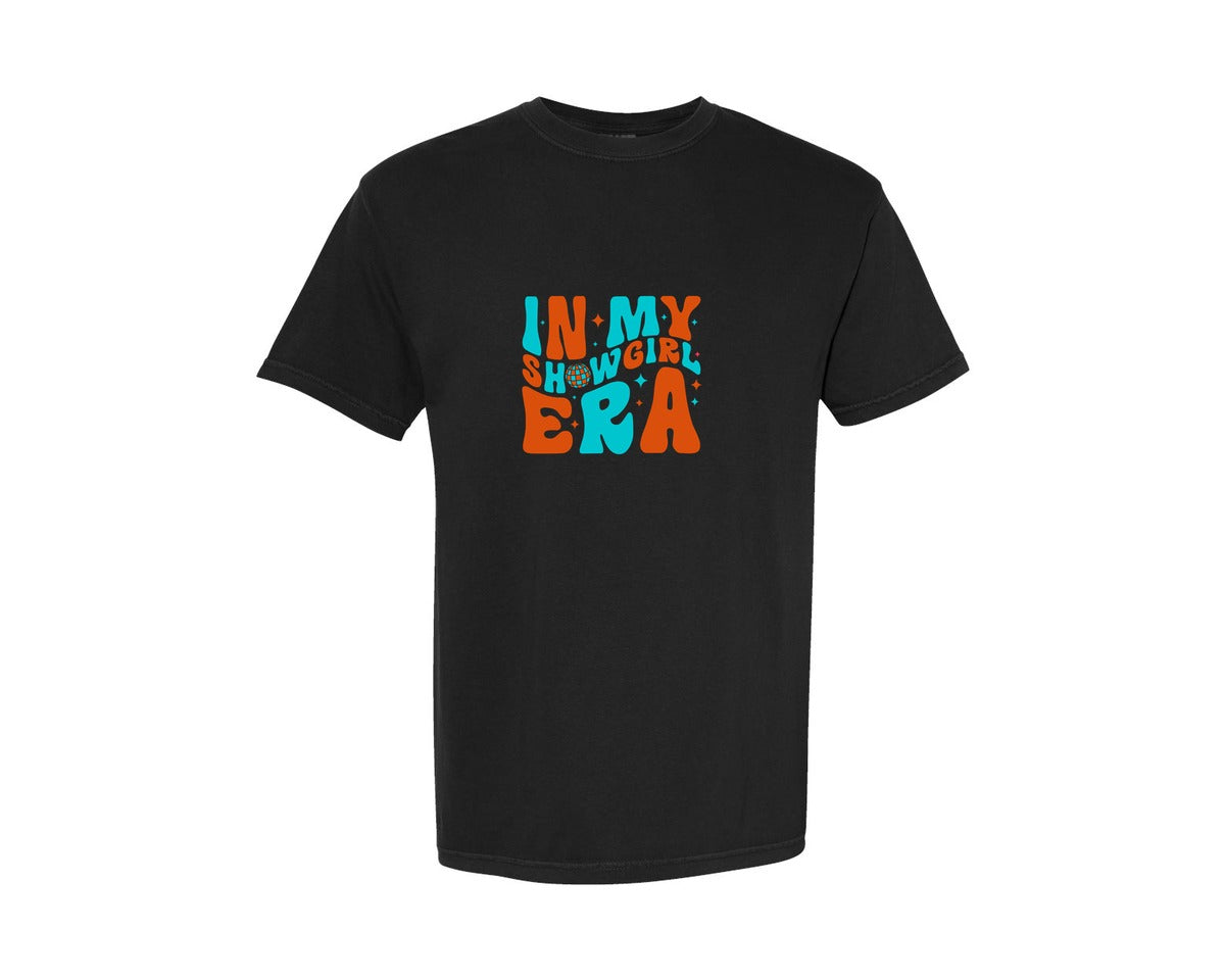 brand:Comfort Colors|color:Black|In My Showgirl Era Showgirl Graphic T-Shirt