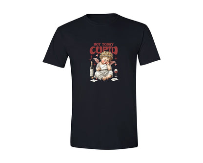 brand:Generic|color:Black|Funny Valentines Day Graphic T-Shirt