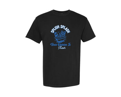 brand:Comfort Colors|color:Black|Funny Raccoon Pngferal Girl Summer Graphic T-Shirt