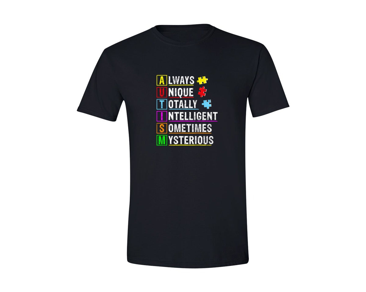 brand:Generic|color:Black|Always Unique Autism Awareness