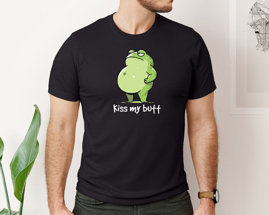 Frog Kiss Funny Cottagecore Graphic T-Shirt