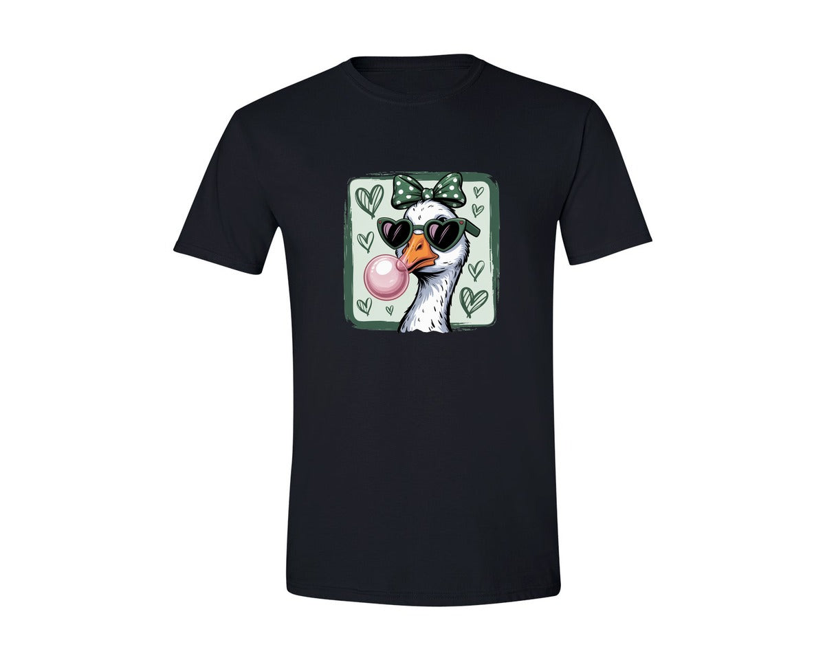brand:Generic|color:Black|St Patricks Day Goose Goose Lover Graphic T-Shirt