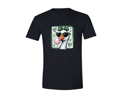 brand:Generic|color:Black|St Patricks Day Goose Goose Lover Graphic T-Shirt