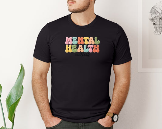 Yarn Mental Health Matters Shirt Graphic T-Shirt