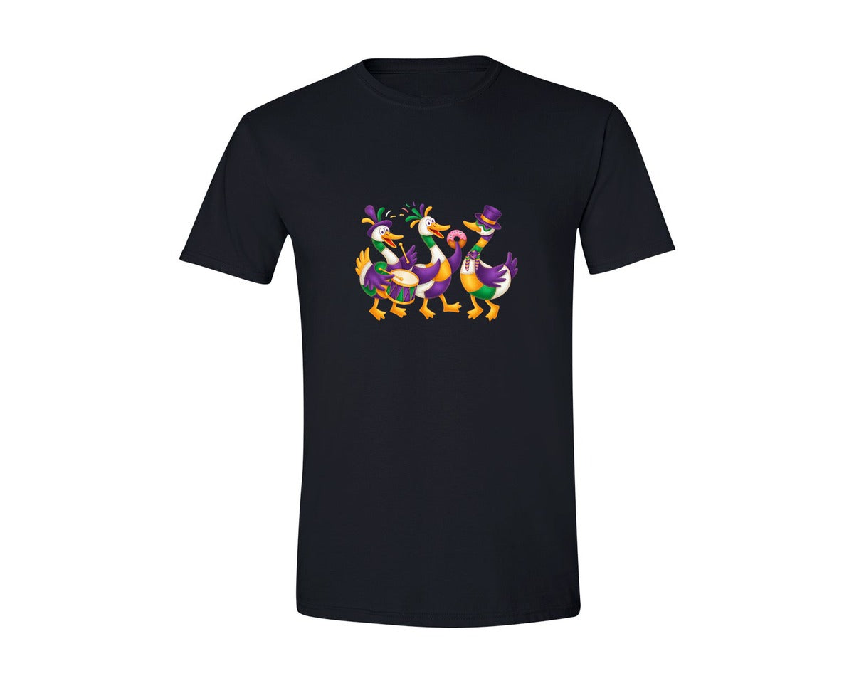 brand:Generic|color:Black|Mardi Gras Goose Mardi G 2 Graphic T-Shirt