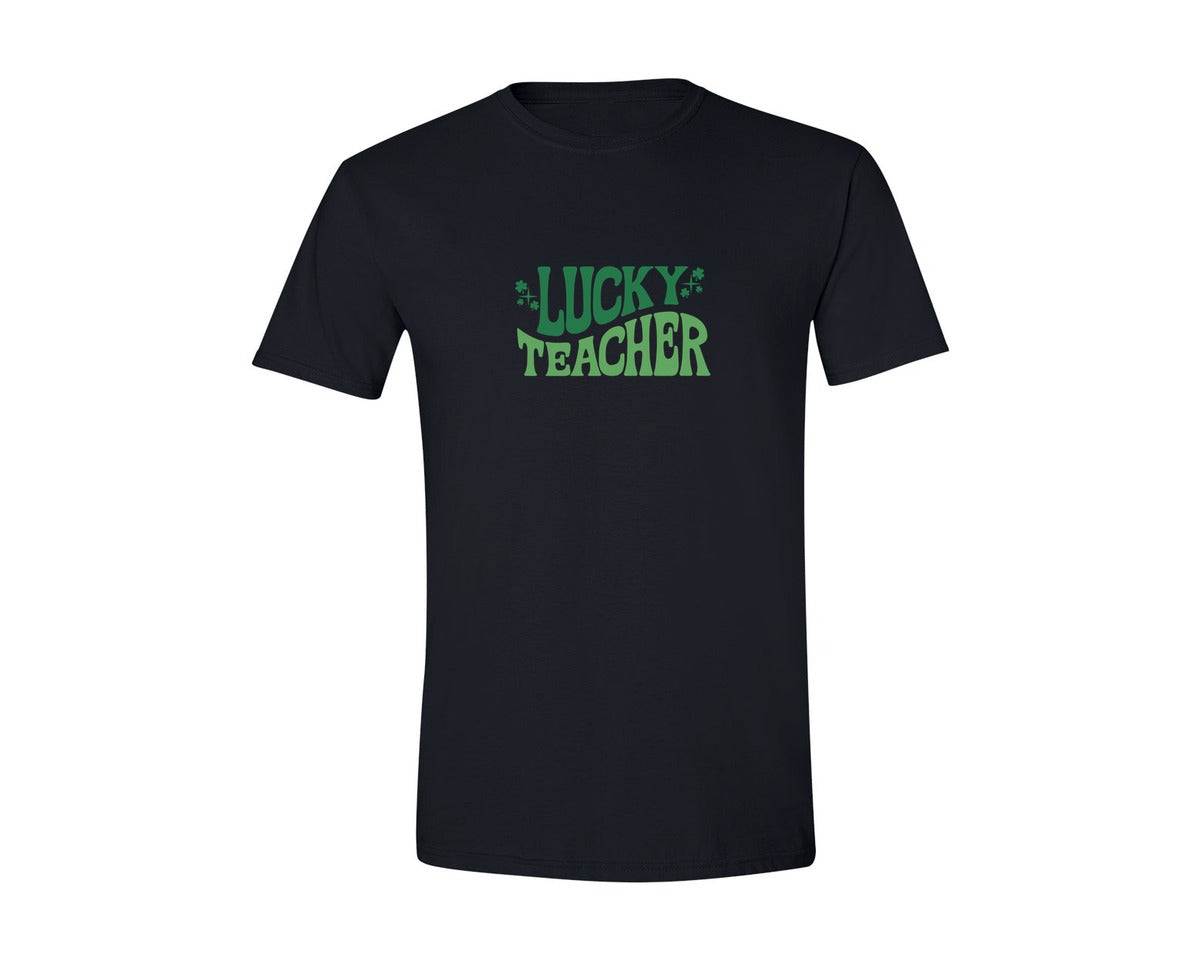 brand:Generic|color:Black|Lucky Teacher Cute St Patricks Day