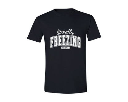 brand:Generic|color:Black|Literally Freezing Retro Winter Season