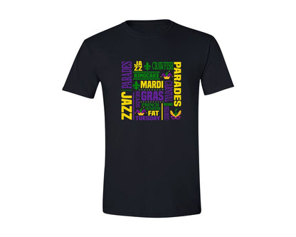 brand:Generic|color:Black|Mardi Gras Fleur De Lis Mardi