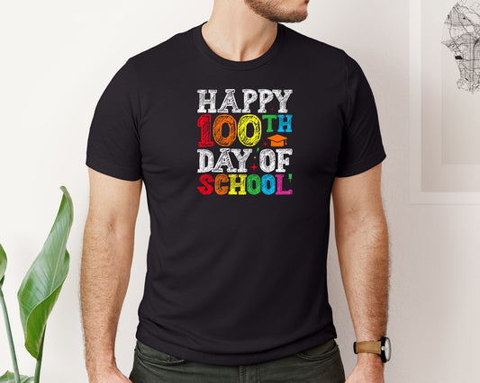 Happy 100Th Day Of School T Shirt 8 Graphic T-Shirt