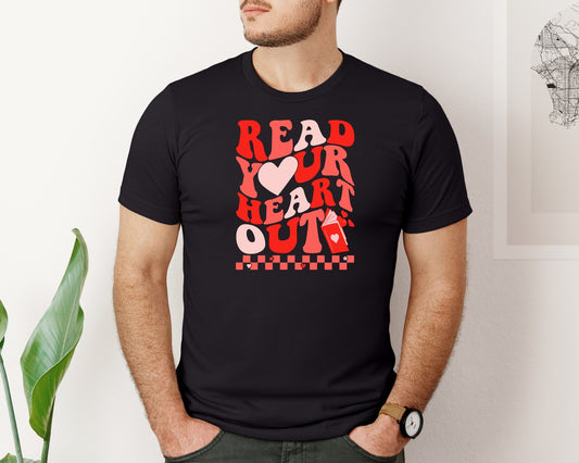 Retro Read Your Heart Out T Shirt Graphic T-Shirt