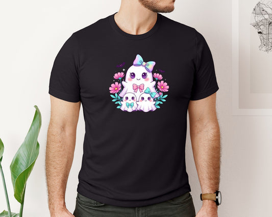 Coquette Iridescent Ghost Graphic T-Shirt