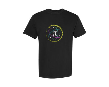 brand:Comfort Colors|color:Black|Happy Pi Day Shirt Math Teacher Gift Graphic T-Shirt