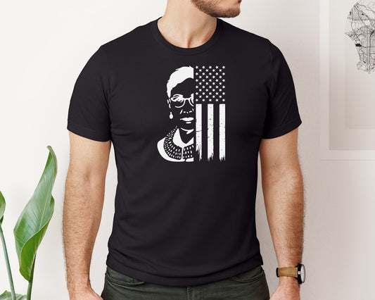 When Injustice Becomes Law Usa Flag Graphic T-Shirt