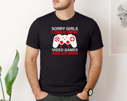 Valentines Day Boys Kids Son Video Games 2 Graphic T-Shirt