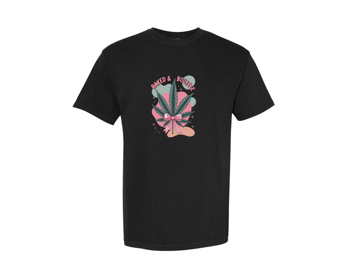 brand:Comfort Colors|color:Black|Baked Boujee Funny 3 Graphic T-Shirt