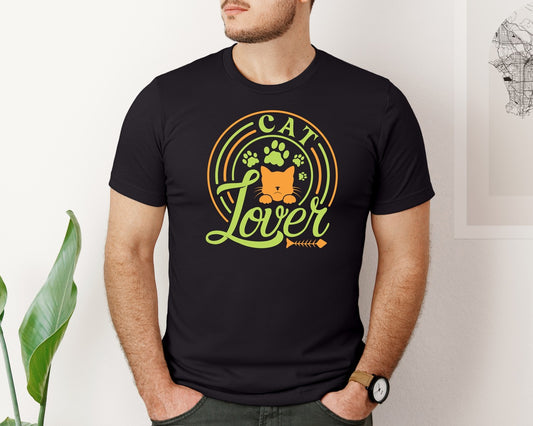 Cat Lover Cut File T Shirt Design 7 Graphic T-Shirt