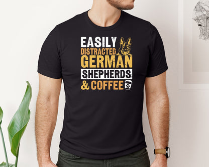 brand:Bella Canvas|color:Black|German Shepherd T Shirt Design 119 Graphic T-Shirt