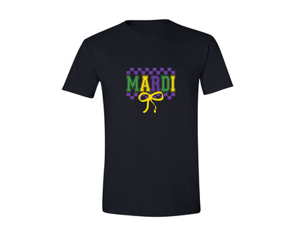 brand:Generic|color:Black|Mardi Gras Mardi Gras Mardi 2 Graphic T-Shirt