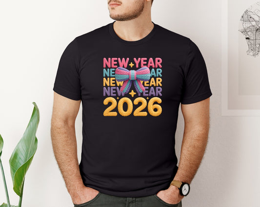 Happy New Year 2026 New Year 6 Graphic T-Shirt