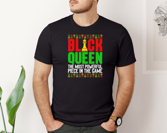 Queen Black History Month T Shirt Graphic T-Shirt