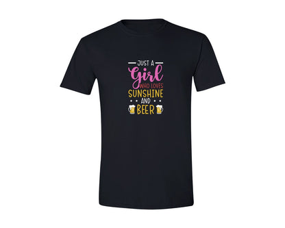brand:Generic|color:Black|Beer Drinking Graphics Tshirt Design 26 Graphic T-Shirt