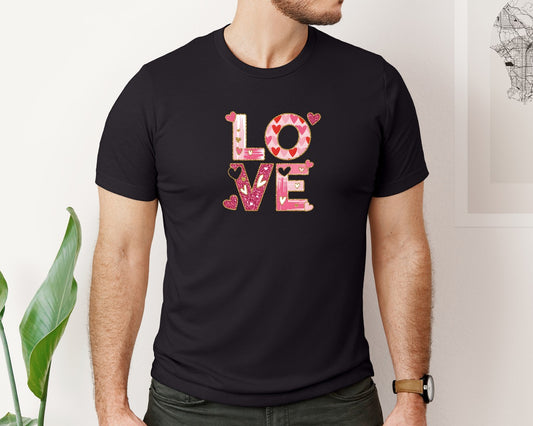 Pink Valentines Day Love Coquette 2 Graphic T-Shirt