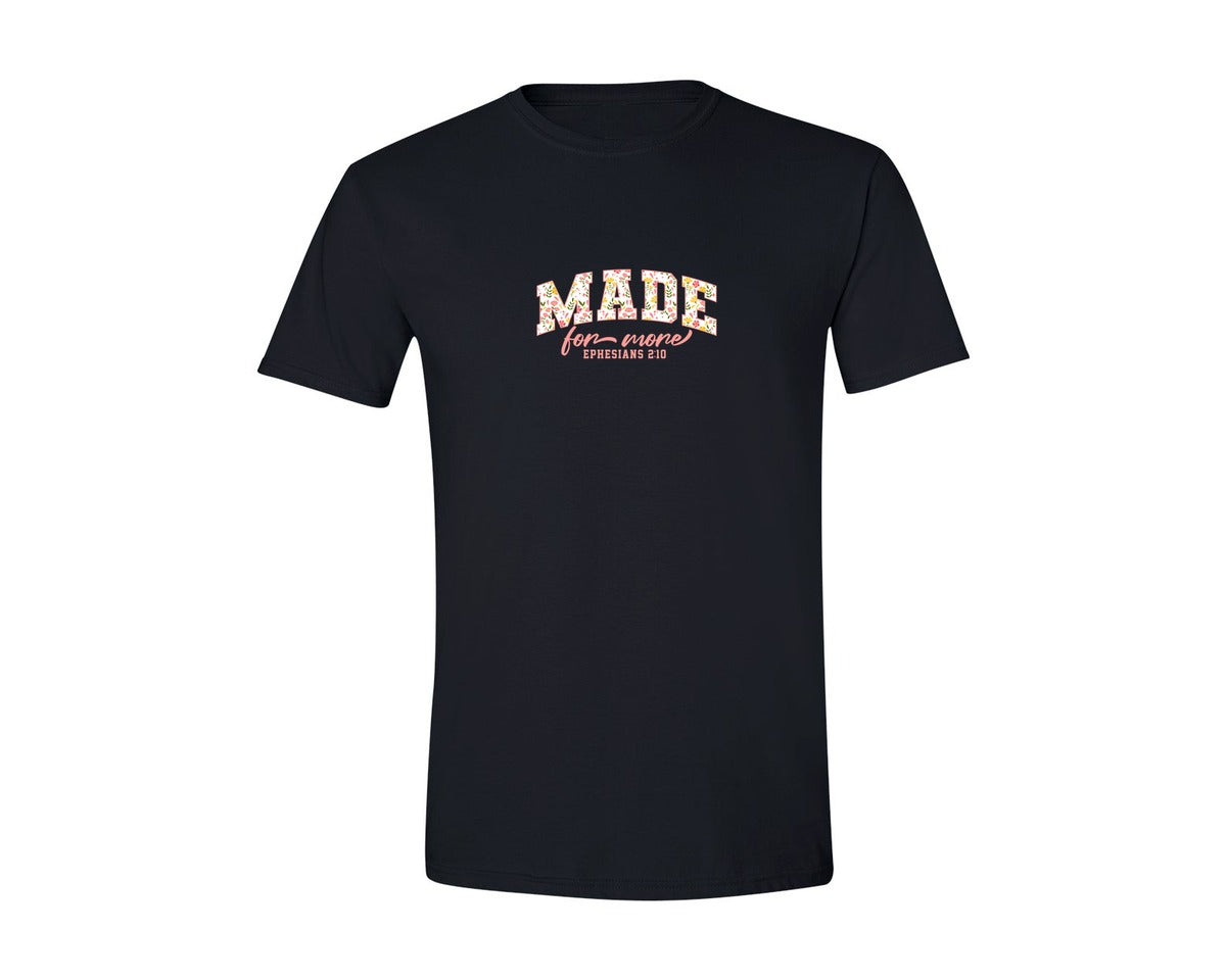 brand:Generic|color:Black|Made For More Christian Bible Verse