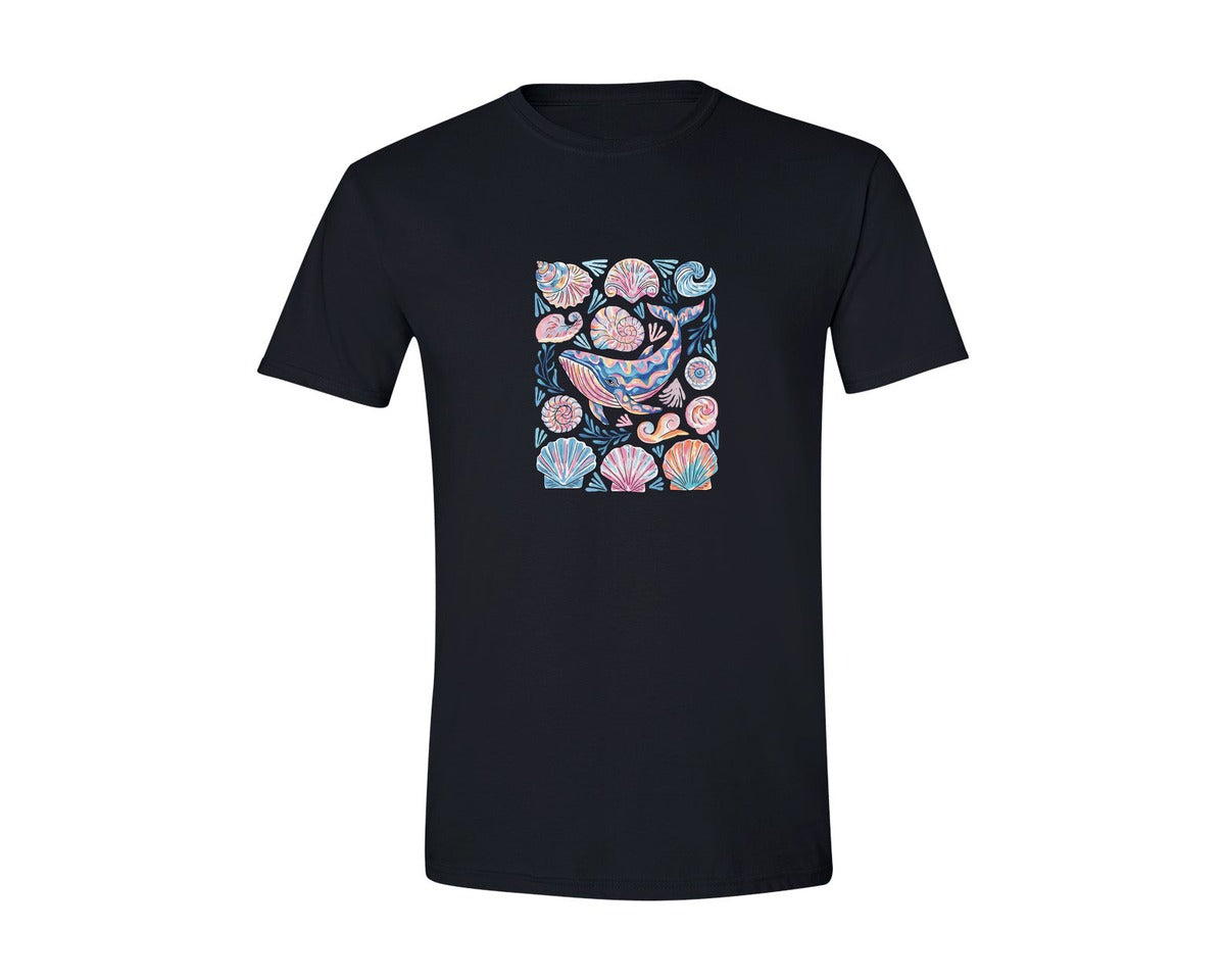 brand:Generic|color:Black|Boho Summer Whale Coastal Summer
