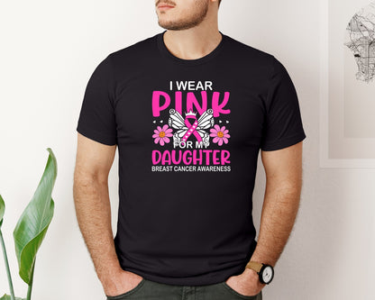 brand:Bella Canvas|color:Black|Breast Cancer Awareness 117 Graphic T-Shirt
