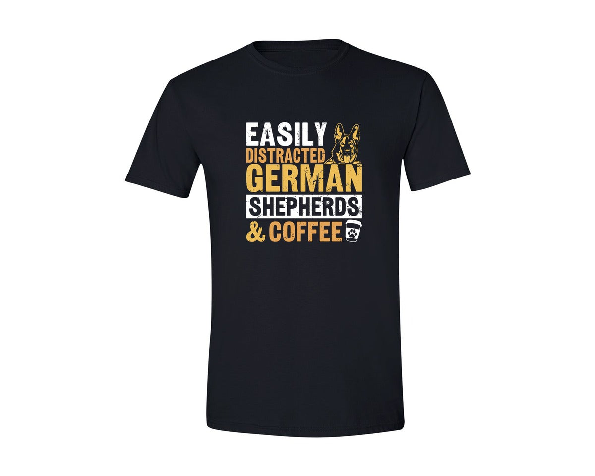 brand:Generic|color:Black|German Shepherd T Shirt Design 119 Graphic T-Shirt
