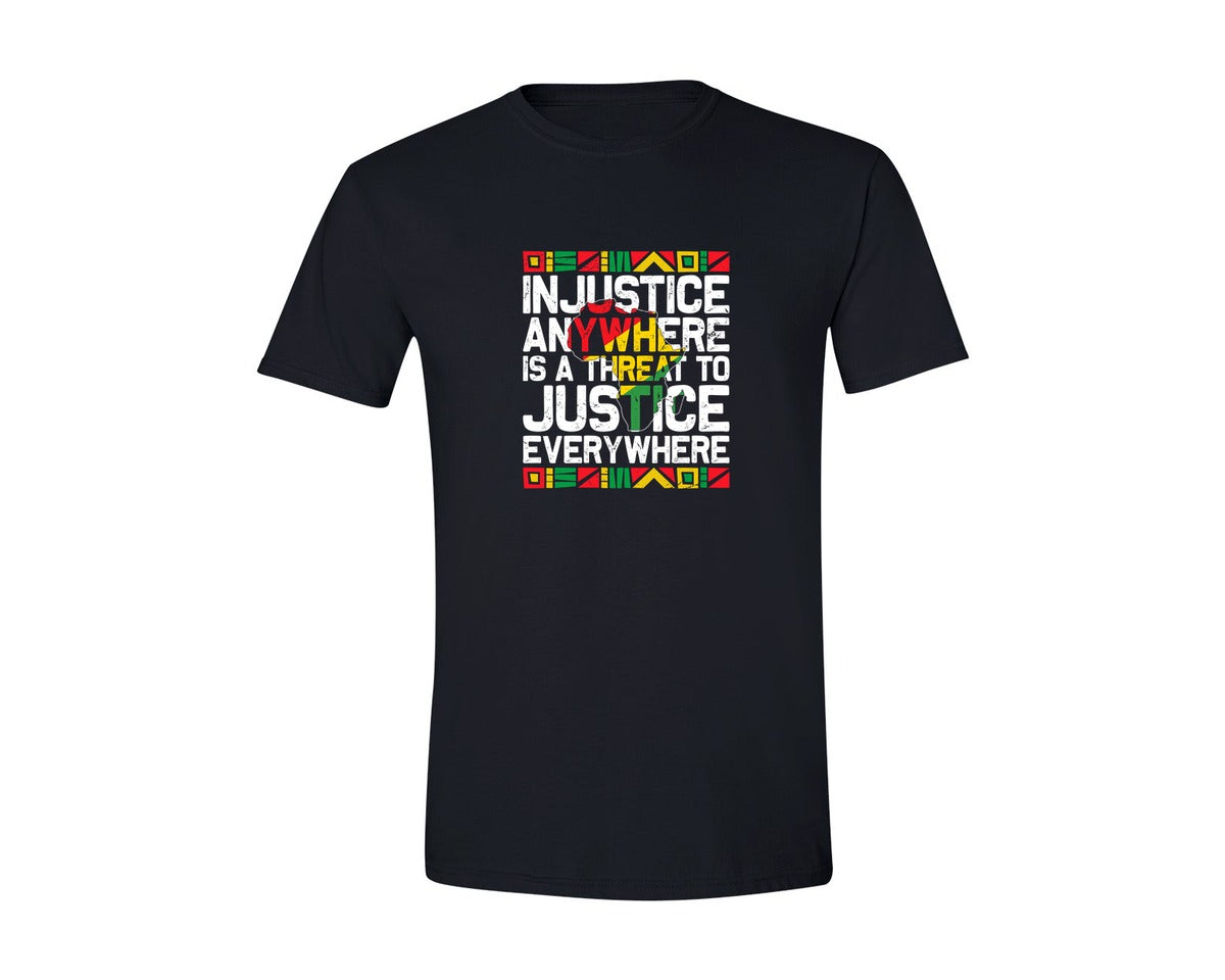 brand:Generic|color:Black|Justice Black History Month T Shirt Graphic T-Shirt