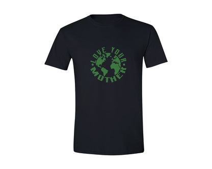 brand:Generic|color:Black|Love Your Mother Earth Day Planet Graphic T-Shirt