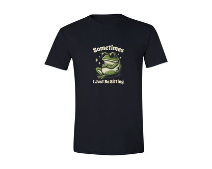 brand:Generic|color:Black|Frog With Sunglasses Shirt Graphic T-Shirt