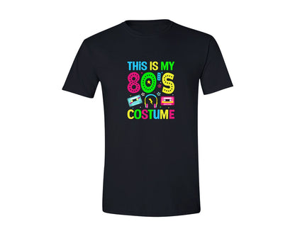 brand:Generic|color:Black|This Is My 80S Costume T Shirt Graphic T-Shirt