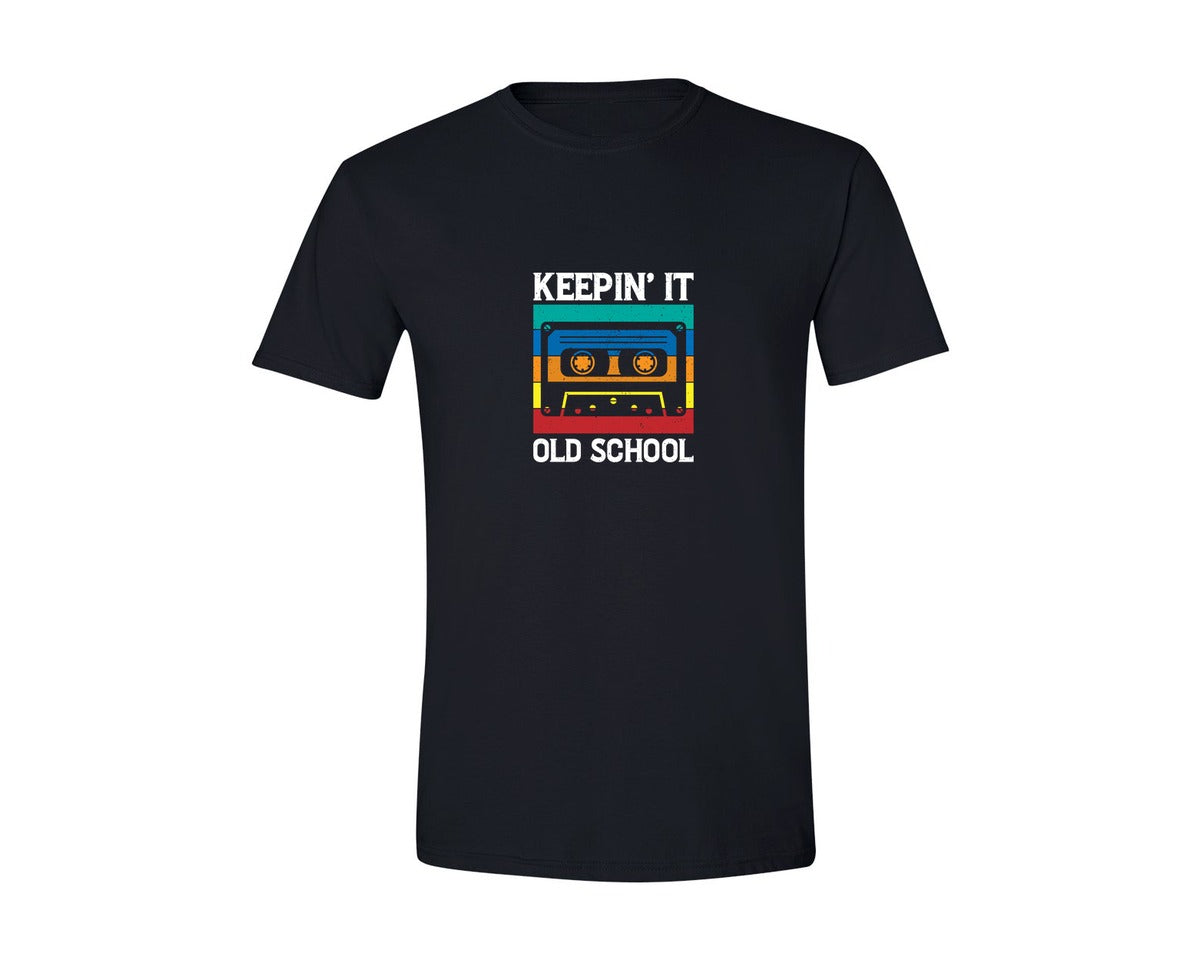 brand:Generic|color:Black|80S 90S Cassette Hip Hop T Shirt Design Graphic T-Shirt