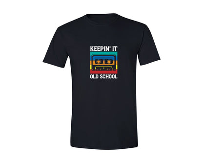 brand:Generic|color:Black|80S 90S Cassette Hip Hop T Shirt Design Graphic T-Shirt