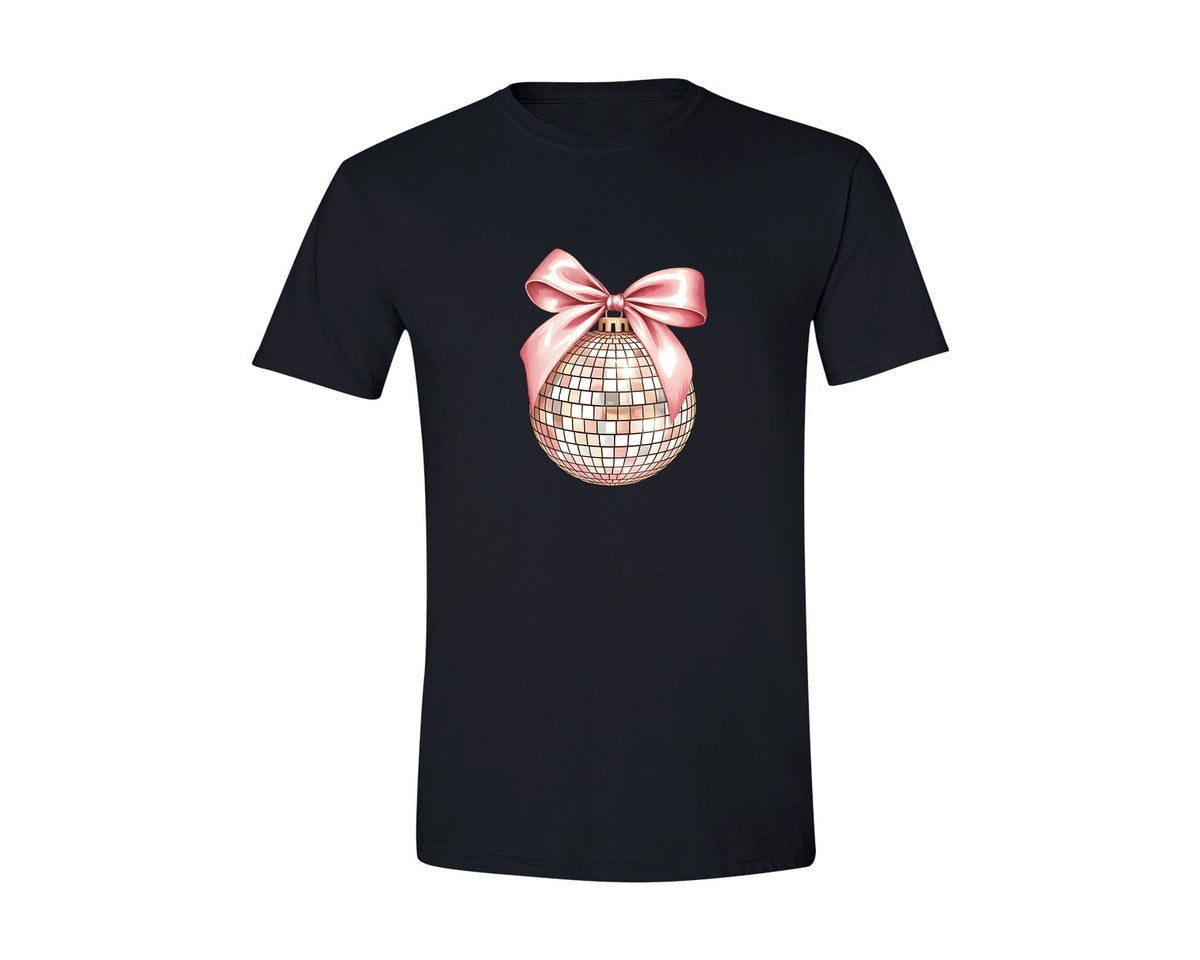 brand:Generic|color:Black|2026 New Years Disco Ball Pnghello 2026 Graphic T-Shirt