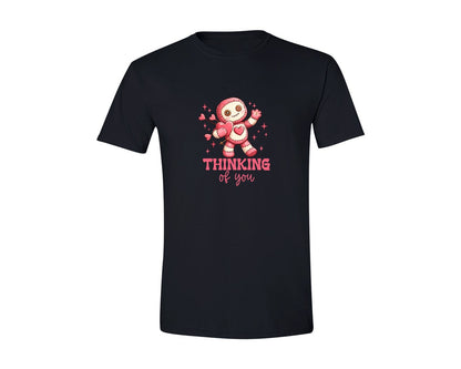 brand:Generic|color:Black|Thinking Of You Valentine Voodoo Graphic T-Shirt