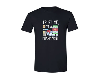 brand:Generic|color:Black|Pharmacist Trust Me Career T Shirt Graphic T-Shirt