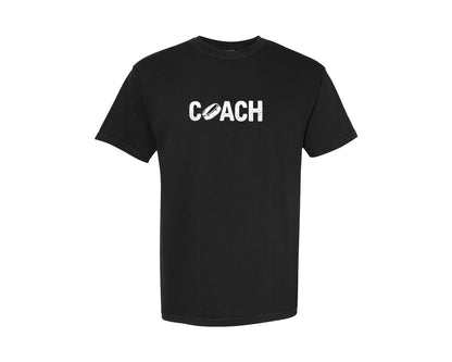 brand:Comfort Colors|color:Black|Hockey Coach T Shirt Graphic T-Shirt